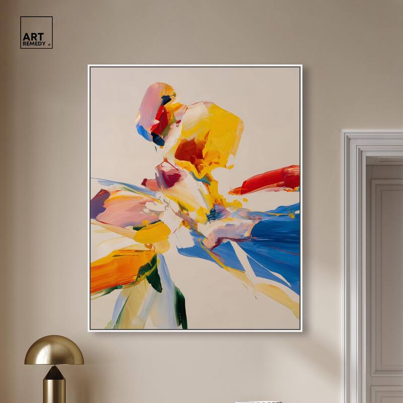 Flippant Bloom I Canvas by Art Remedy