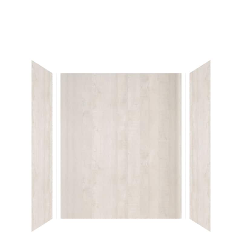 Transolid Expressions 60-in X 32-in X 72-in Glue to Wall Shower Kit - 32" x 60" x 72"