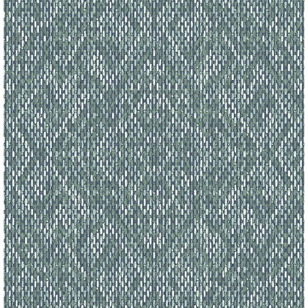 Scott Living Felix Teal Teal Geometric Wallpaper