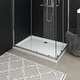 preview thumbnail 30 of 33, vidaXL Shower Base Tray with Dots White ABS 27.6" x 39.4" x 1.6"