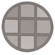preview thumbnail 12 of 37, Dream Decor Rugs Pergola Checkers Indoor Outdoor Area Rug
