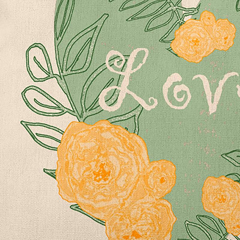 Love And Roses Valentines Day Decorative Throw Pillow