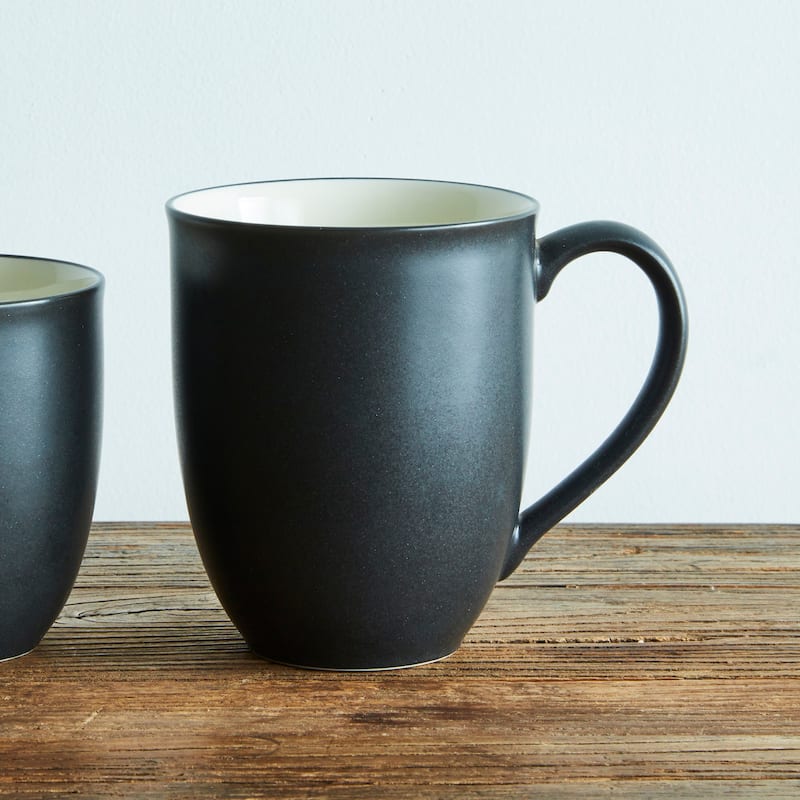 Noritake Colorwave Set Of 4 XL Large Mugs, 18 Oz.