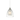Layers 6-inch Wide Pendant, Satin Nickel  with Clear and Frosted Glass Shade, Kitchen Island or Above Dining Table Hanging Light