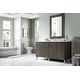 preview thumbnail 3 of 34, James Martin Vanities Metropolitan 60" Single Vanity, Silver Oak