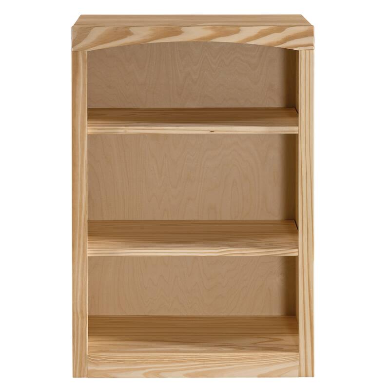 Arch+Haven Unfinished Solid Pine Bookcase
