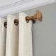 preview thumbnail 18 of 17, Elrene Florence Window Curtain Rod and Stacked Squares Shaped Finial