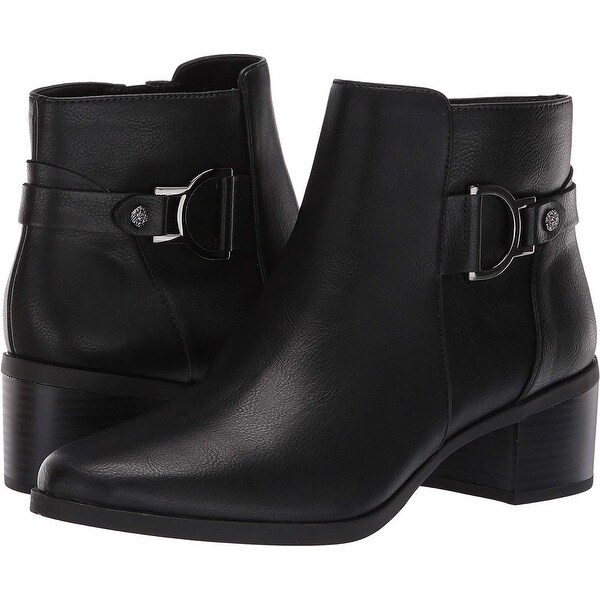anne klein jeannie ankle booties
