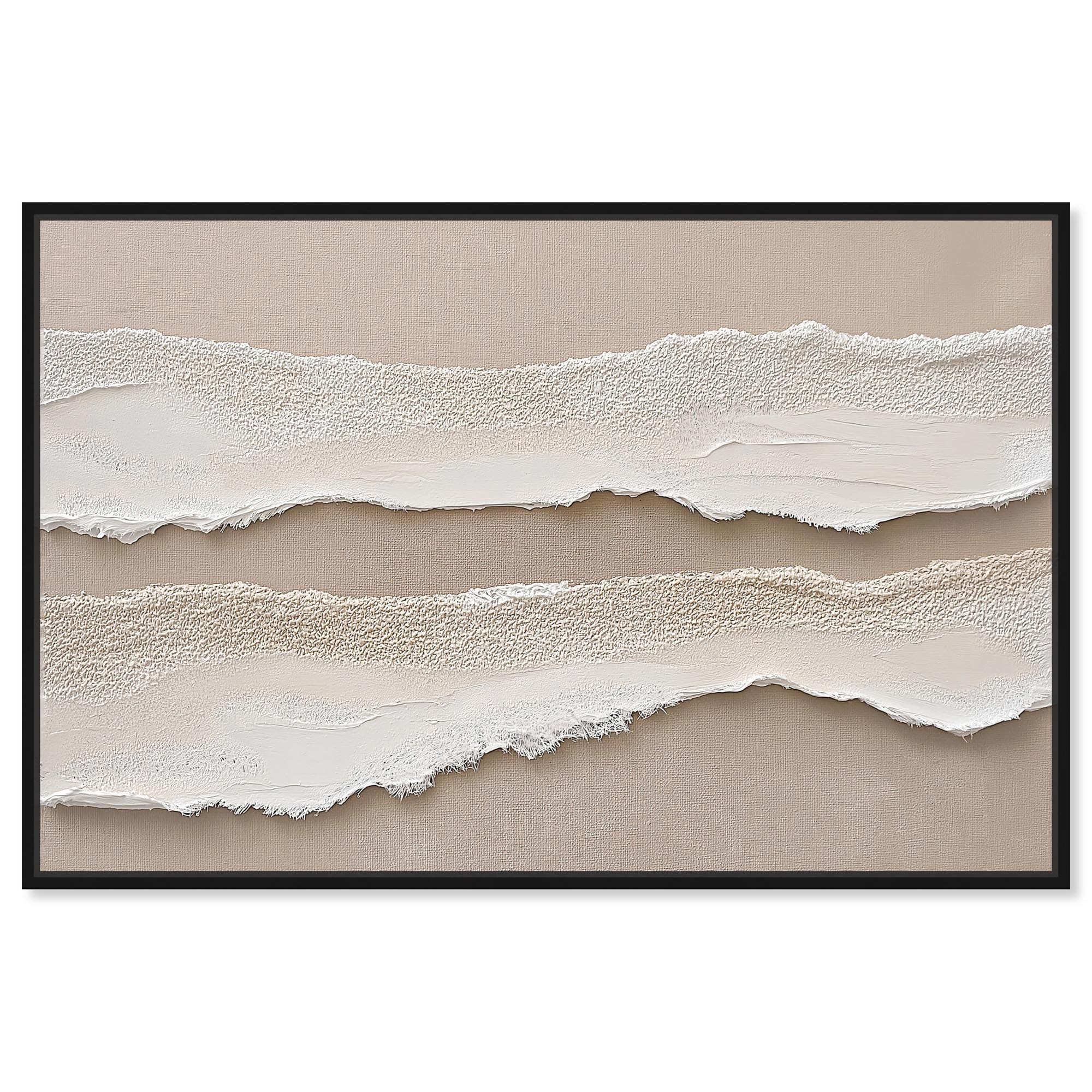 Textured Sea III Canvas by Art Remedy