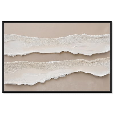 Textured Sea III Canvas by Art Remedy