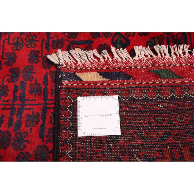 ECARPETGALLERY Hand-knotted Finest Khal Mohammadi Red Wool Rug - 5'2 x 7'5