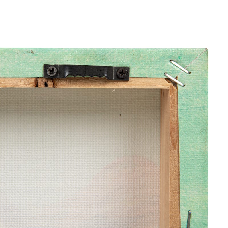 Canvas Wall Decor with Cow Image