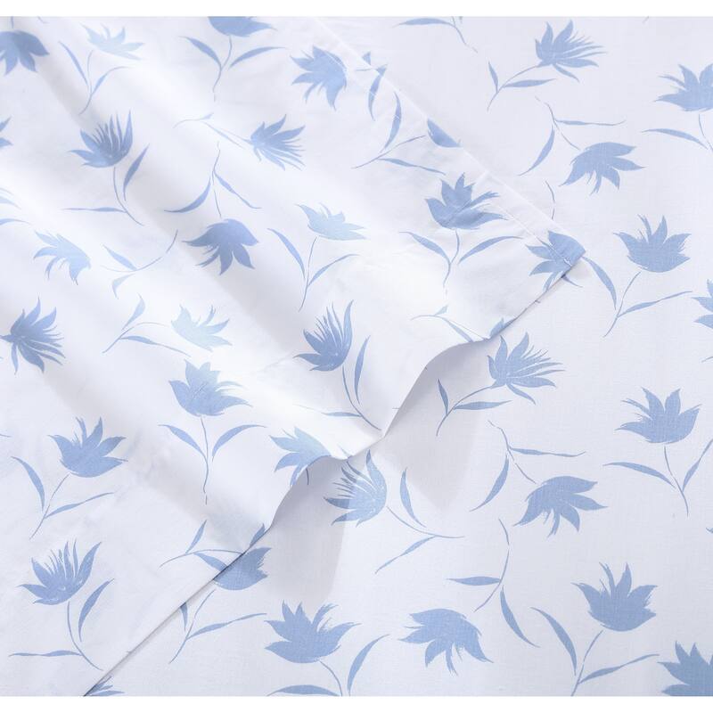 Stone Cottage Cotton Percale Printed Sheet Set