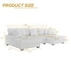 preview thumbnail 29 of 153, 118.4"W Plush Modular Sectional Sofa with Pillows