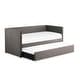 preview thumbnail 9 of 22, Selles Upholstered Daybed with Trundle
