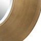 preview thumbnail 5 of 4, Uttermost Contessa Round Gold Mirror - 29.5"W x 29.5"H x 3.75"D