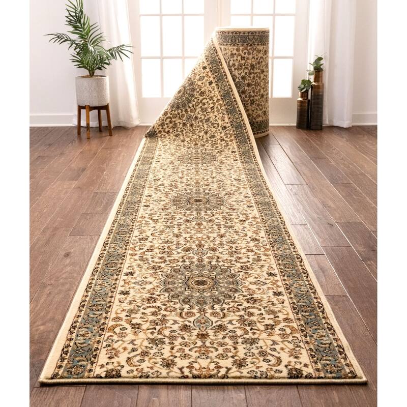 Custom Size Runner Timeless Aviva Traditional Stair Rug