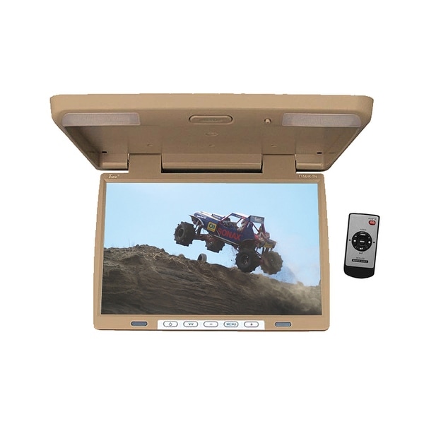 Tview t156irtan monitor 15.4 tview overhead; tan; remote; ir transmitter