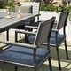 preview thumbnail 31 of 30, Corvus Orville 6-piece Aluminum Outdoor Dining Set with WPC Table Top