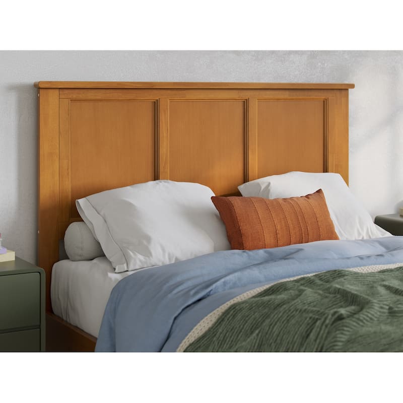 Charlotte Solid Wood Low Profile Platform Bed with Matching Footboard