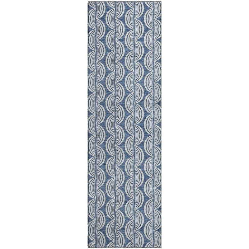 Premium Washable Super Soft Transitional Scallop Mayfield Rug