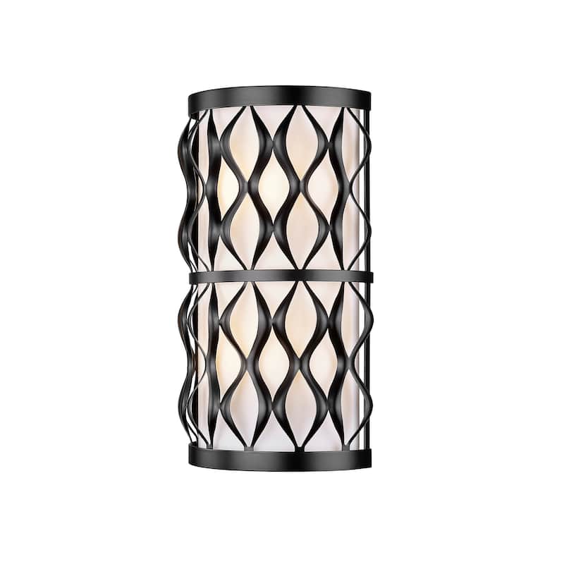 Z-Lite 1948-2S Harden 2 Light 15" Tall Wall Sconce