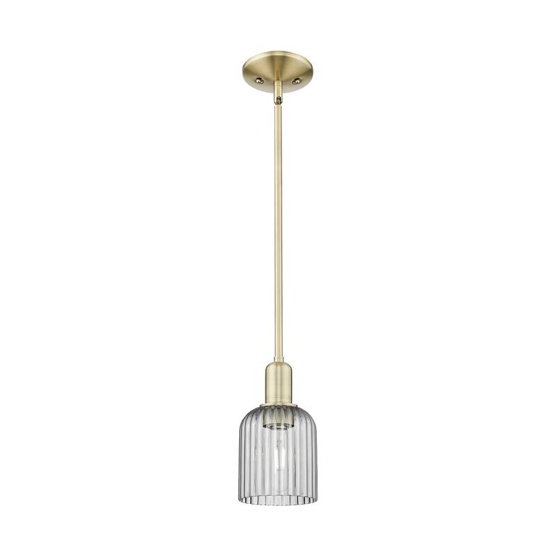 Innovations Lighting Downtown Urban - Bridal Veil - 1 Light 5" Stem Hung Mini Pendant