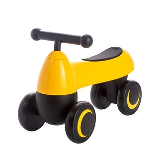 4 Wheels Balance Bike Yellow