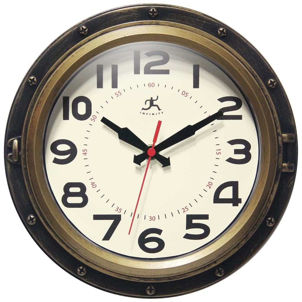 10" Forecaster Wall Clock - 10 x 2 x 10 - 10 x 2 x 10