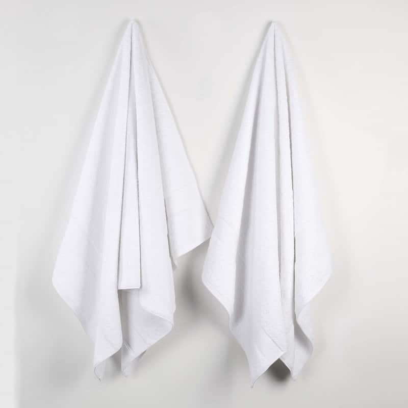 Superior Oregon Organic Cotton Solid Bath Sheet, Set of 2