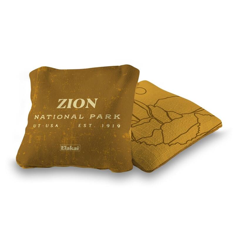 Zion National Park Dual Sided Pro Cornhole Bags (Set of 4)