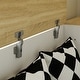 preview thumbnail 10 of 13, L-Shaped Storage Bench with Lift-Top Seats and Wooden Top for Entryway