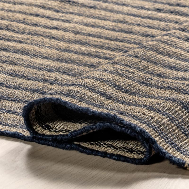Lake Striped Jute Area Rug