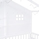 preview thumbnail 21 of 20, Twin House Bed with Shelves for Kids Girls Boys, Solid Wood Platform Bed Frame with Window & Sparkling Light Strip on the Roof