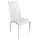 preview thumbnail 6 of 20, Somette Alyssa Side Chair with Chrome Legs (Set of 4)