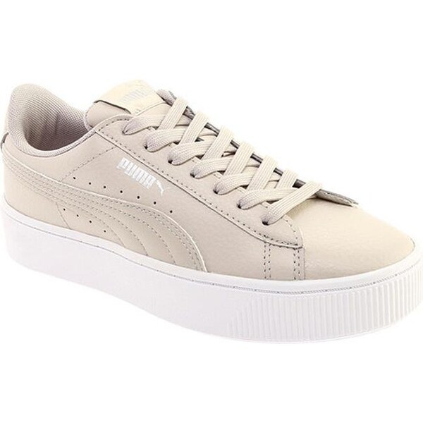 puma vikky platform silver