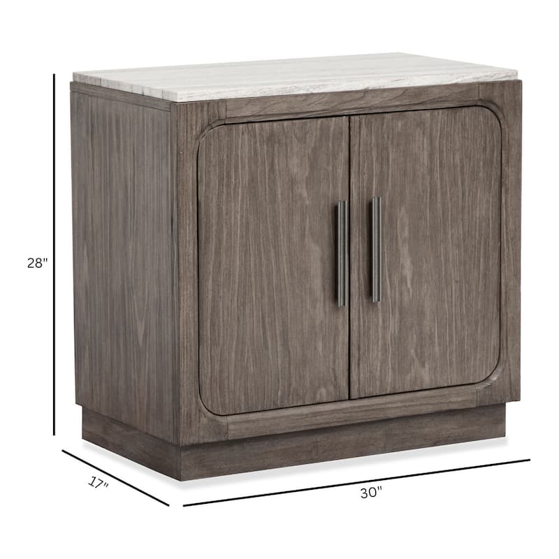 Magnussen Home Westbourne Dark Umber Door Nightstand