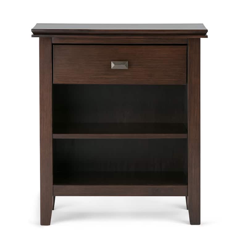 WYNDENHALL Stratford SOLID WOOD 24 inch Wide Bedside Nightstand Table