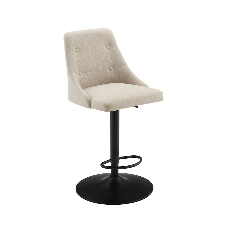Linon Clarewill Adjustable Gas Lift Barstool