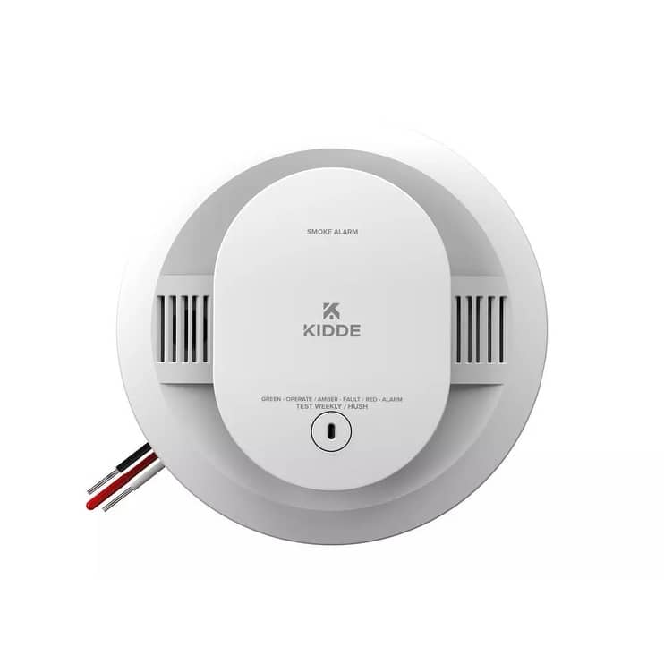 Kidde 21033081 Firex Hard-Wired Firex Smoke Alarm with AA Backup