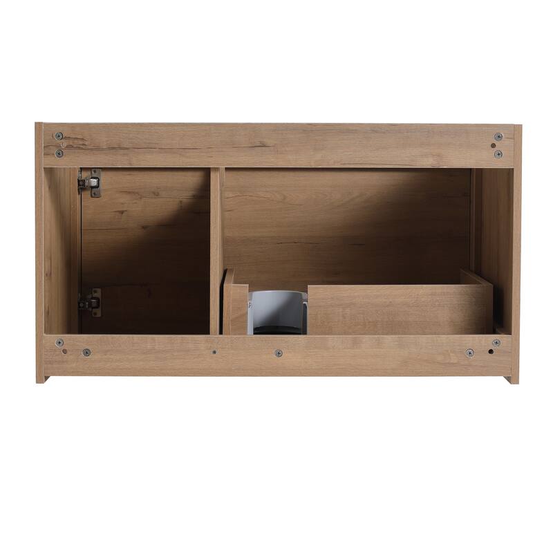 Beingnext 24"/30"/48" Bathroom Vanity with Sink, Floating Bathroom Vanity With Soft Close Door