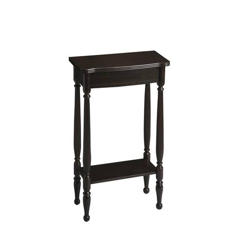 Butler Whitney Rubbed Black Console Table