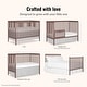 preview thumbnail 10 of 17, Dream On Me Synergy 5 in 1 Convertible Crib