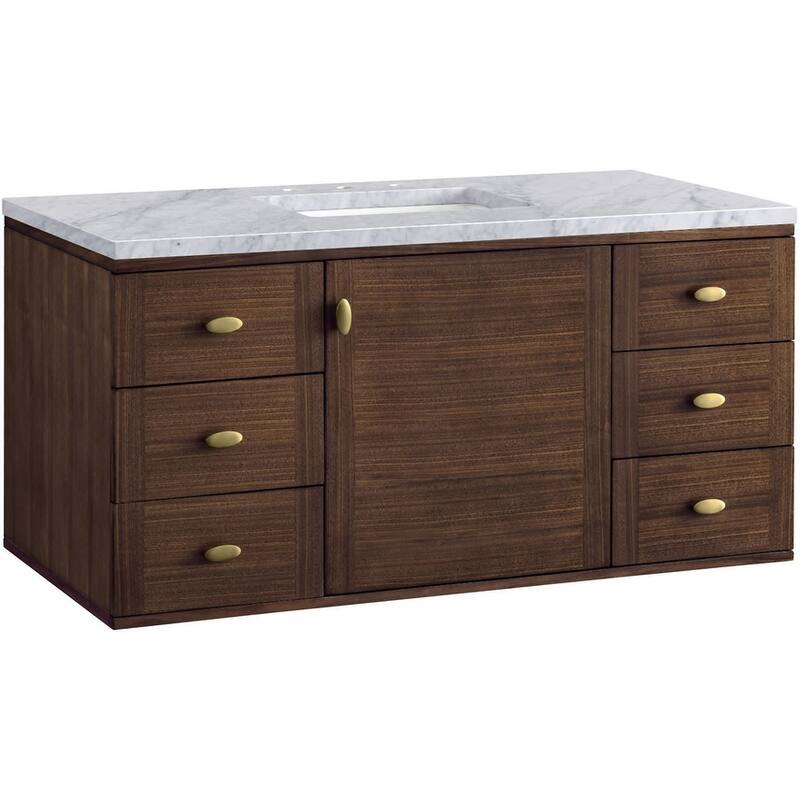 James Martin Vanities 670-V48-3CAR Amberly 48" Free Standing or Wall