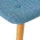 preview thumbnail 11 of 76, Hariata Mid-Century Modern Wingback Fabric Chair/Ottoman Set by Christopher Knight Home