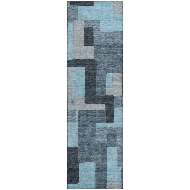 Premium Washable Super Soft Geo Casual Mayfield Rug