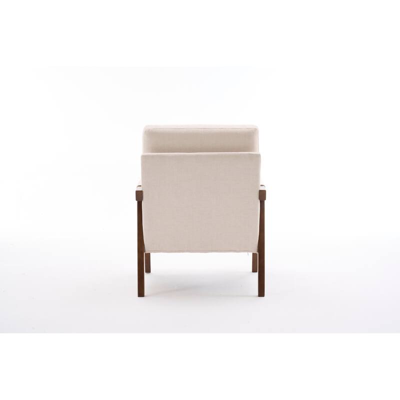 Mid-Century Modern Accent Chairs ,Modern Accent Chair,Chair with Soft Waist Cushion,Ergonomic Lounge Chairs