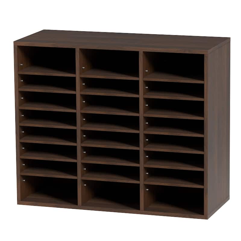 Multi-Purpose Office Literature Organizers with 24 Compartments and Adjustable Shelves Perfect Addition to Any Space