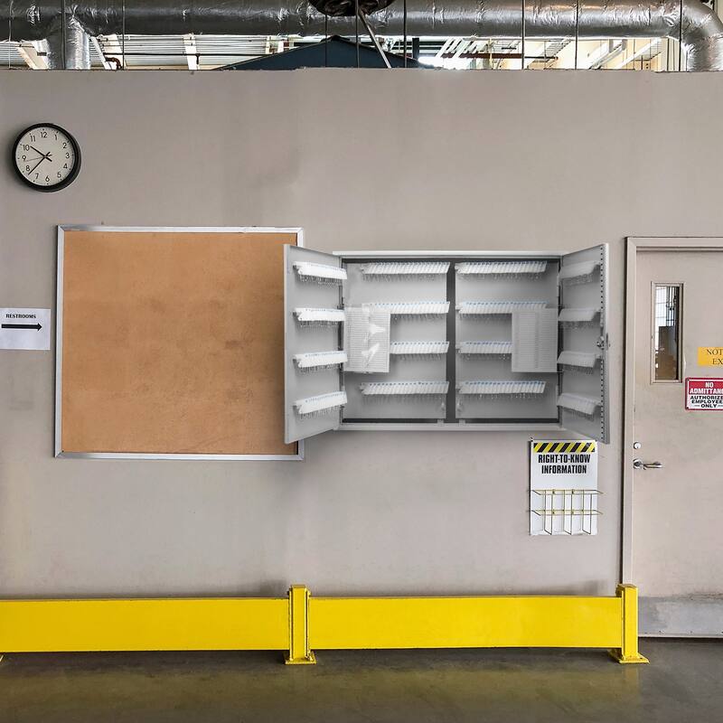 480-Key Cabinet With Key Lock White Tags