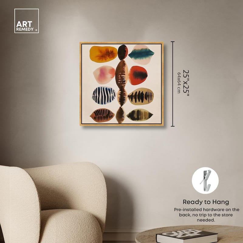 Biomorphs I Canvas by Art Remedy
